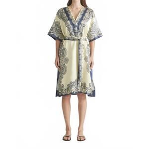 NEW ANTIPODEAN women's island charm sheath dress in ivory